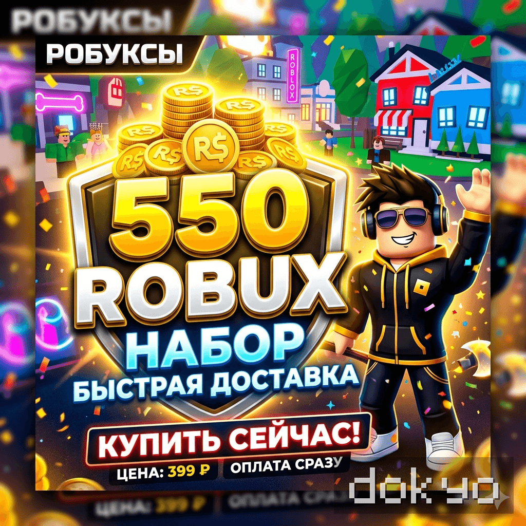 ✳🐼550 РОБУКСОВ🐼МОМЕНТАЛЬНО🐼RB✳